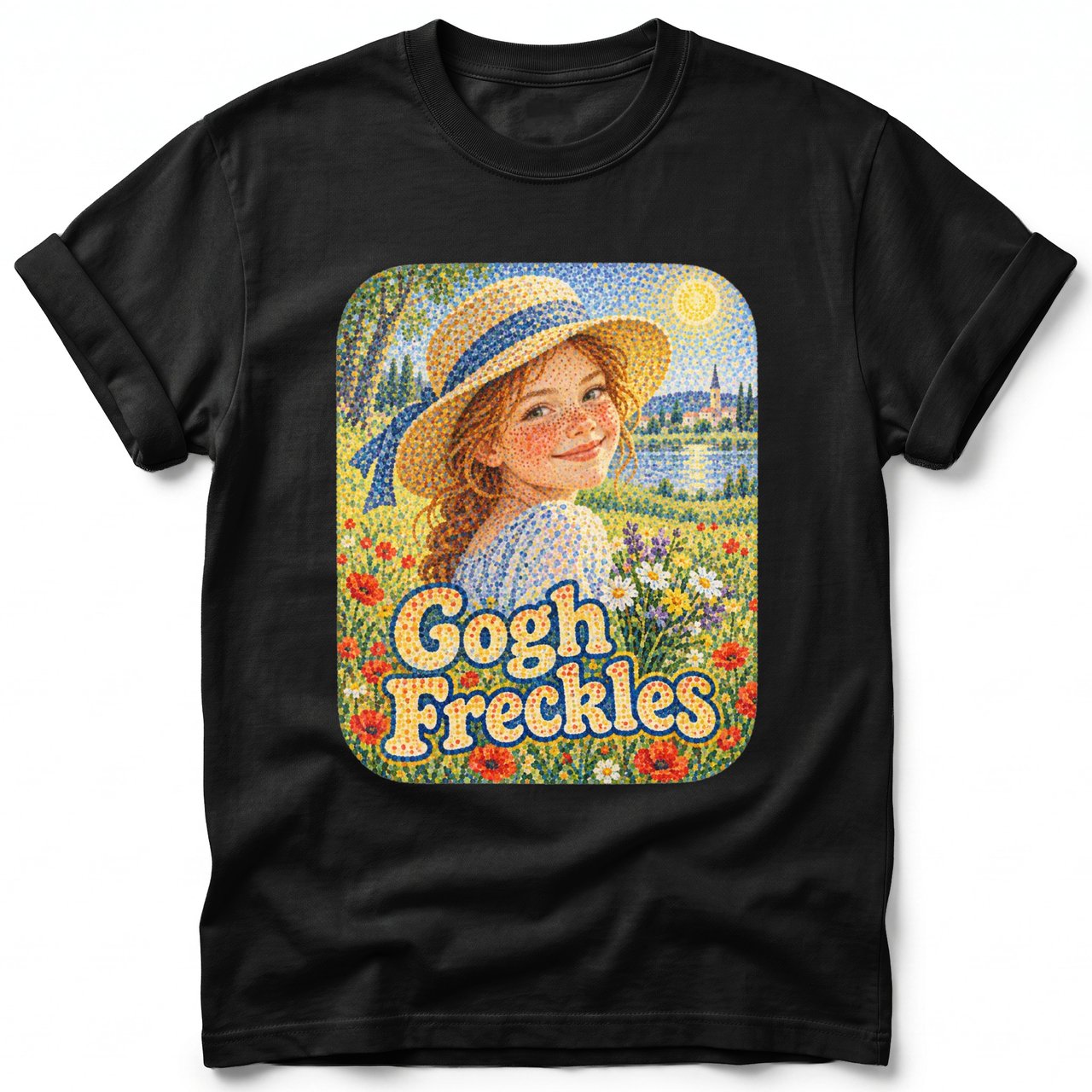 Gogh Freckles ~ Comfort Colors Premium Tee