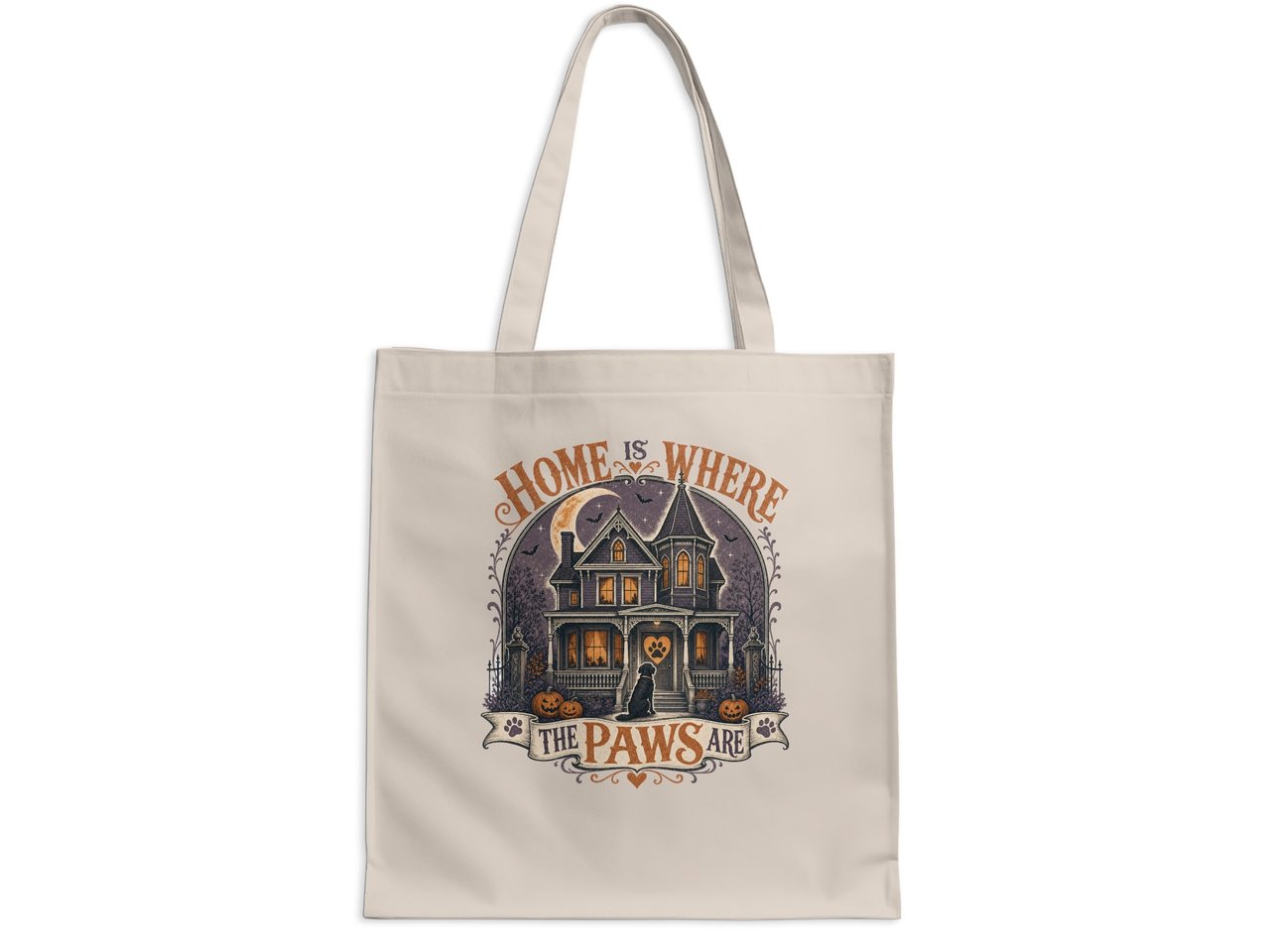 Home Is Where The Paws Are Tote