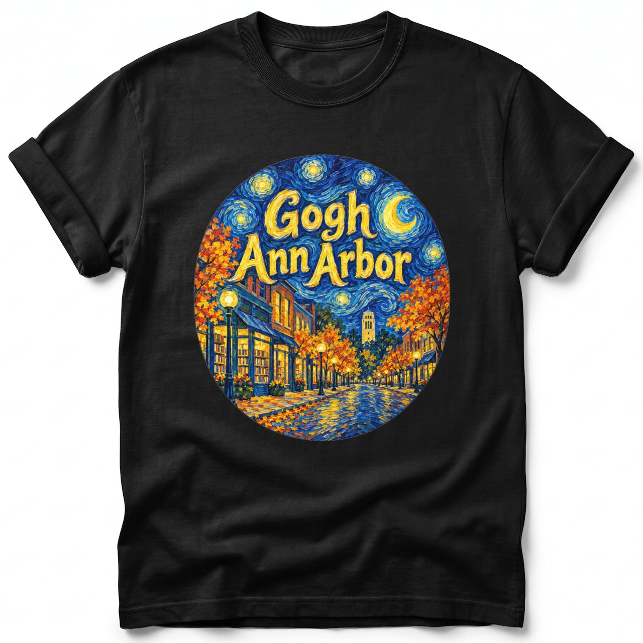 Gogh Ann Arbor ~ Comfort Colors Premium Tee