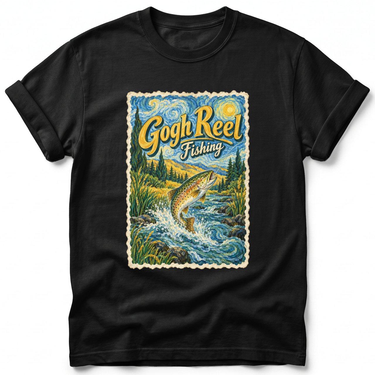 Gogh Reel ~ Comfort Colors Premium Tee
