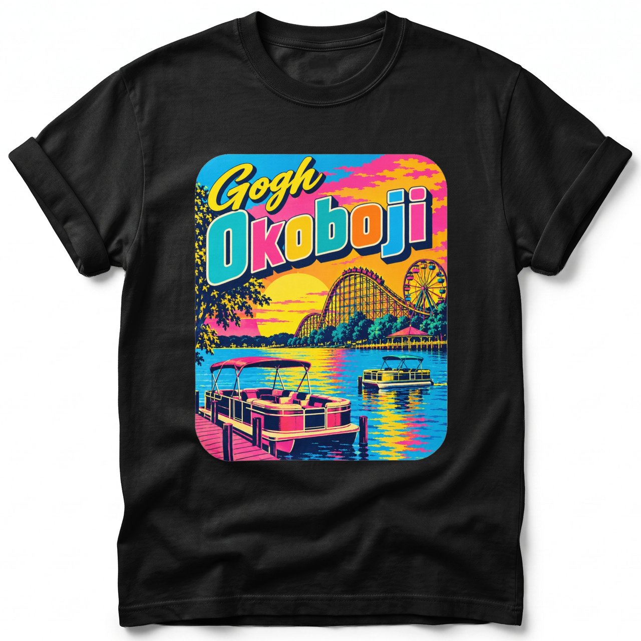 Gogh Okoboji ~ Comfort Colors Premium Tee