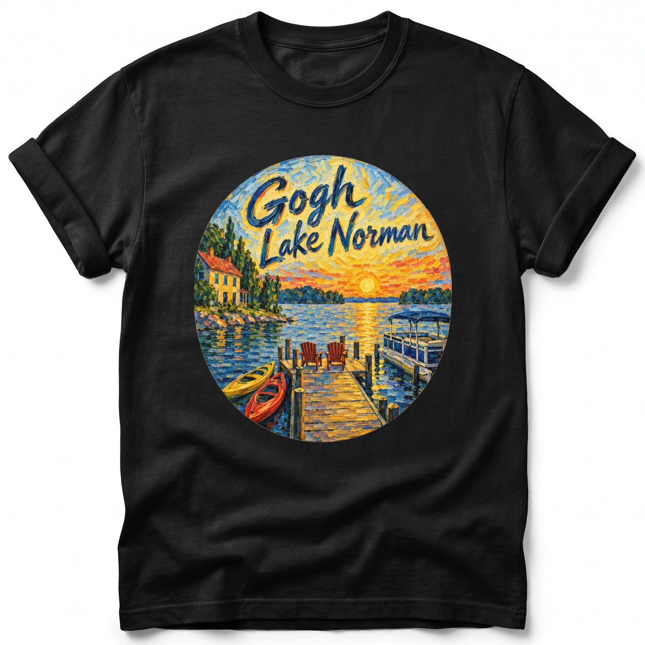 Gogh Lake Norman ~ Comfort Colors Premium Tee