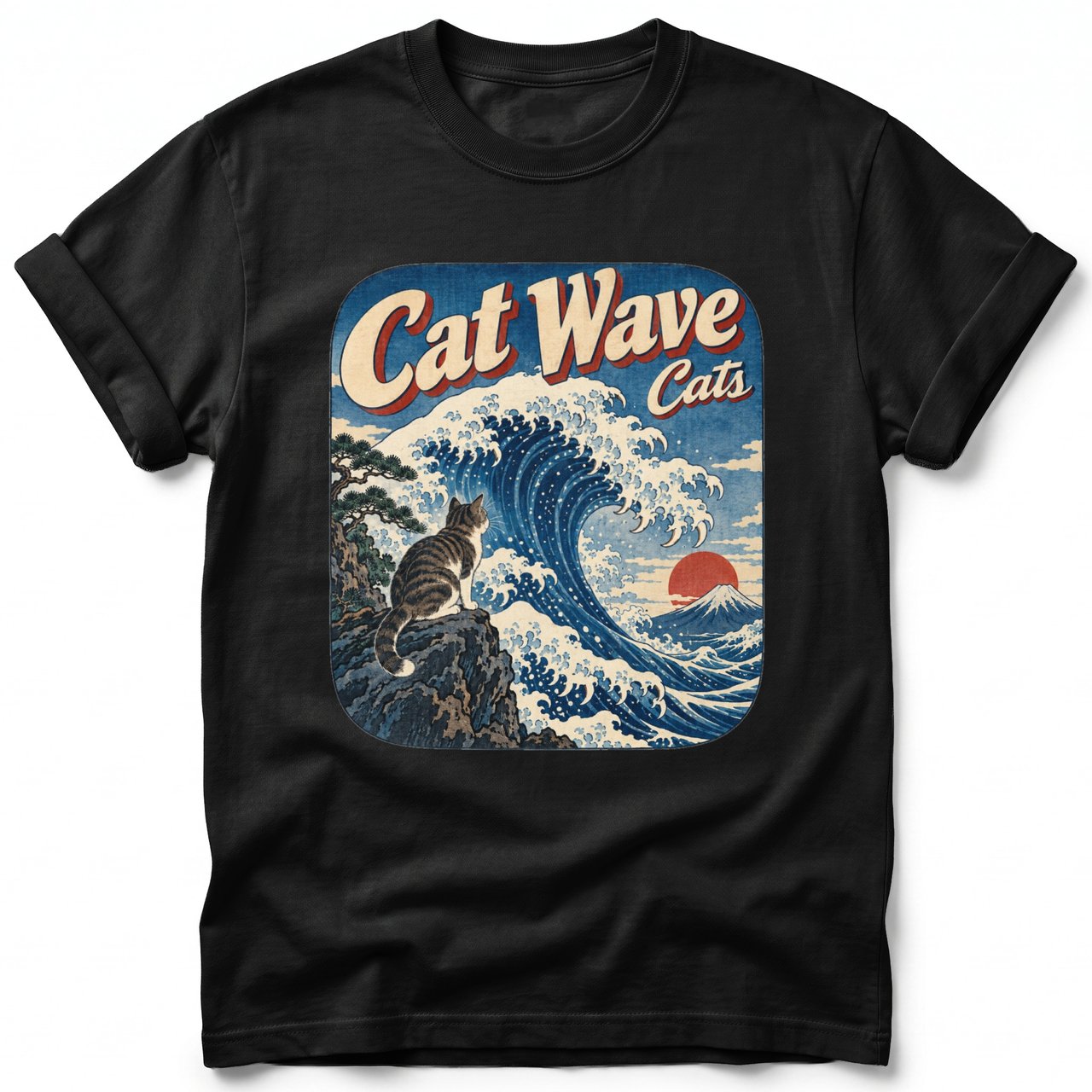 Cat Wave ~ Comfort Colors Premium Tee