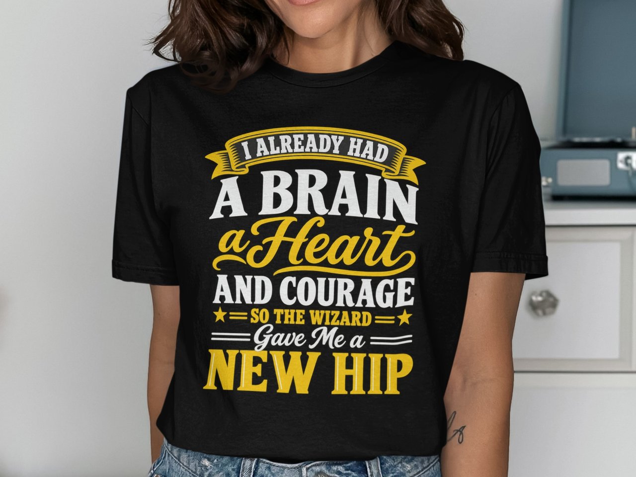Wizard Gave Me A New Hip Tee