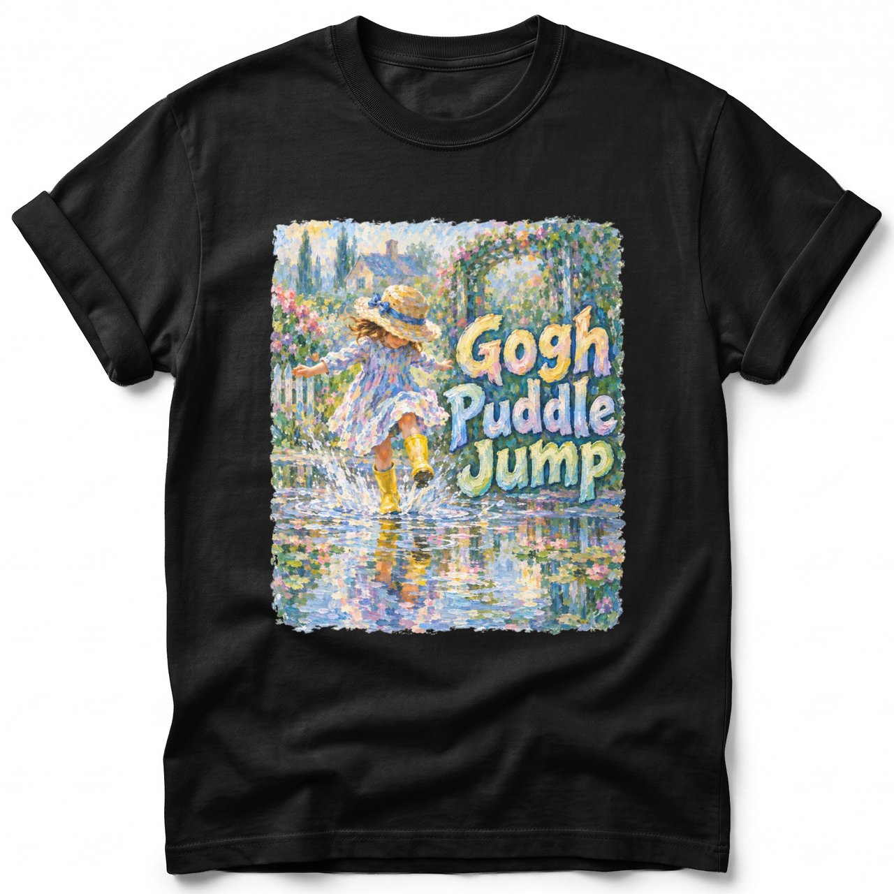 Gogh Puddle Jump ~ Comfort Colors Premium Tee