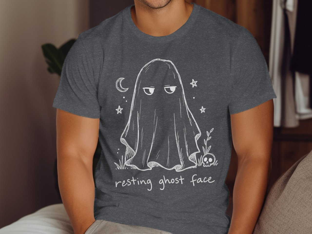 Resting Ghost Face Tee