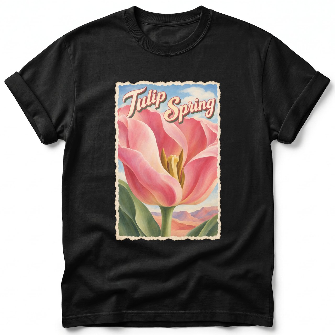 Tulip Spring ~ Comfort Colors Premium Tee