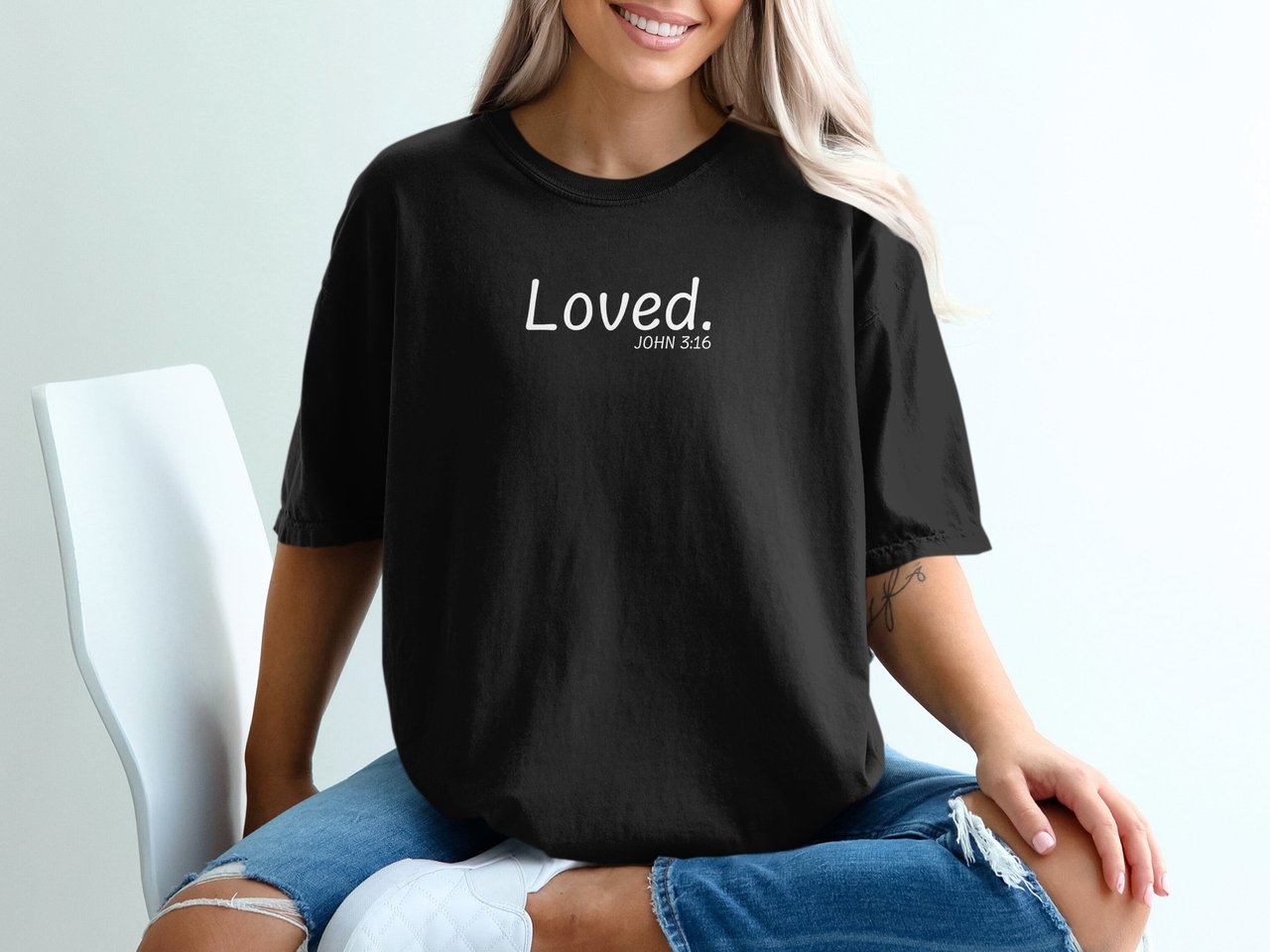 Loved John 3:16 Tee