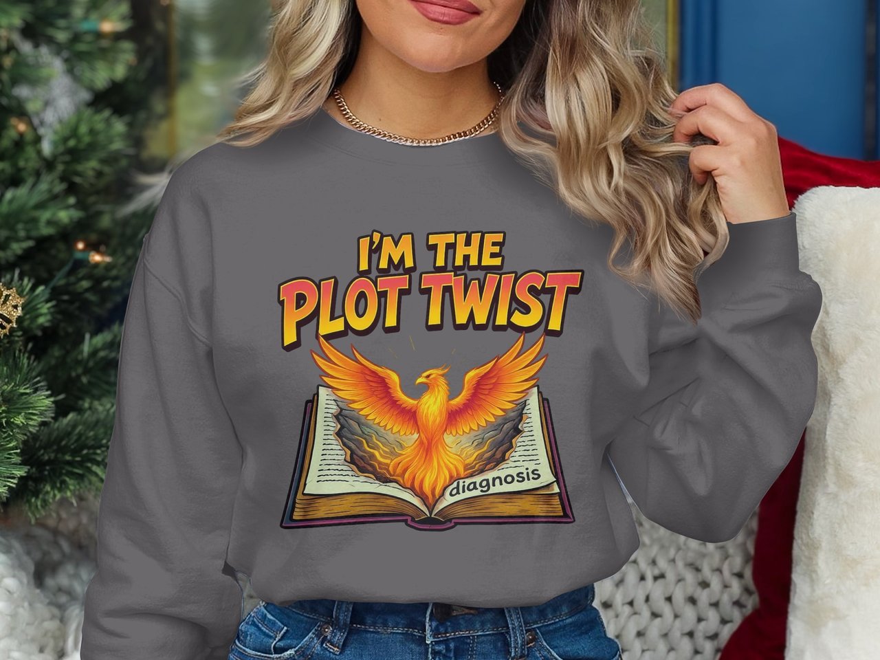 Cancer fighting t-shirt, Phoenix Plot Twist, Diagnosis T-Shirt, Cancer Awareness Shirt, Hope Tee, Book Phoenix T-shirt, Cancer Survivor Gift