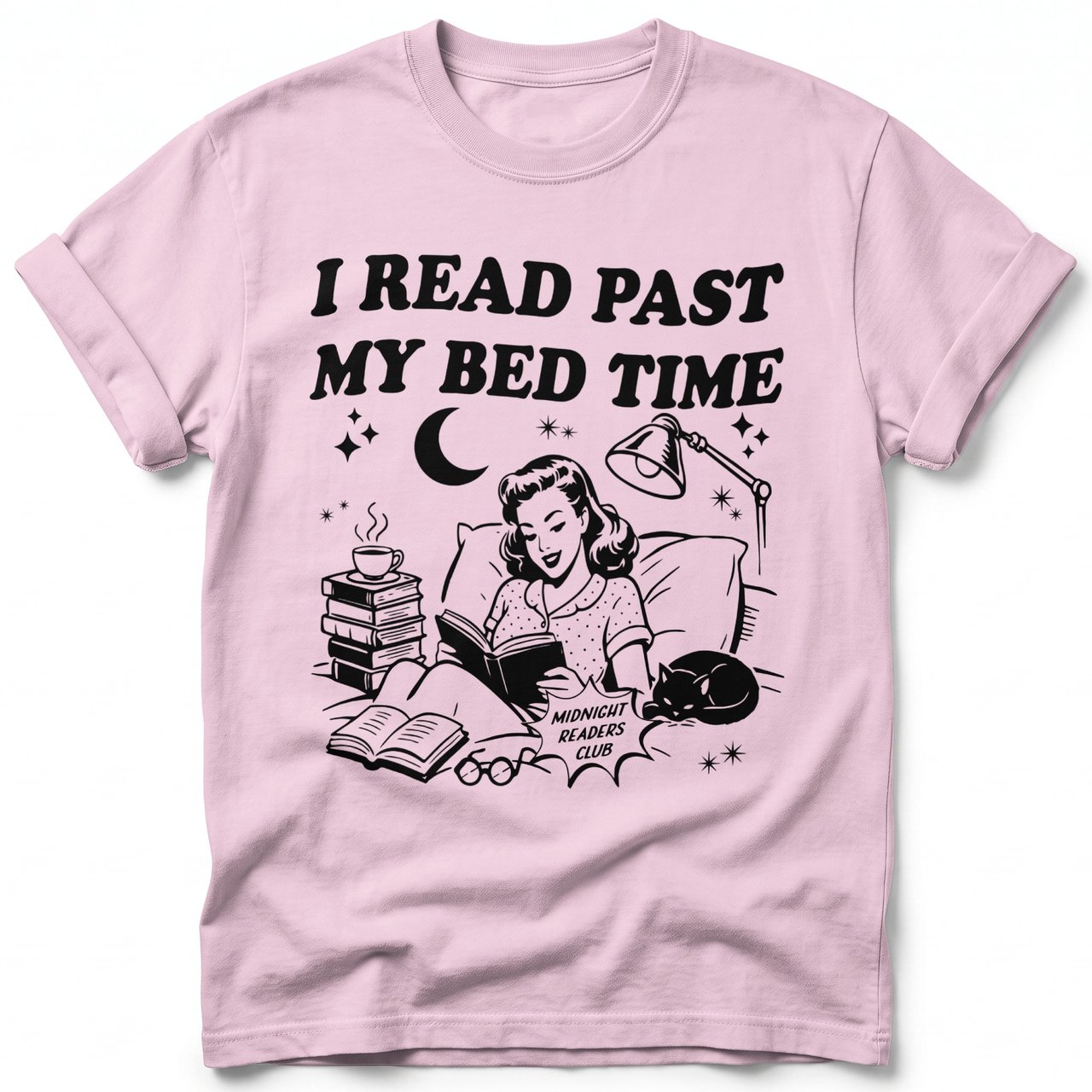 I Read Past My Bedtime Tee