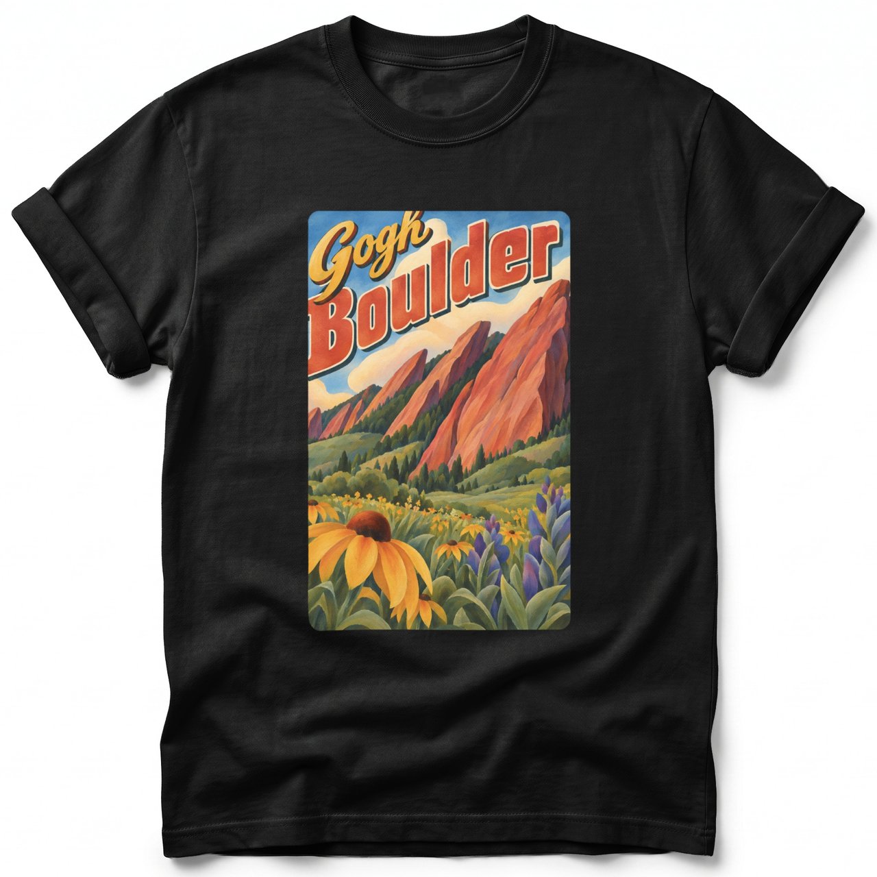 Gogh Boulder ~ Comfort Colors Premium Tee