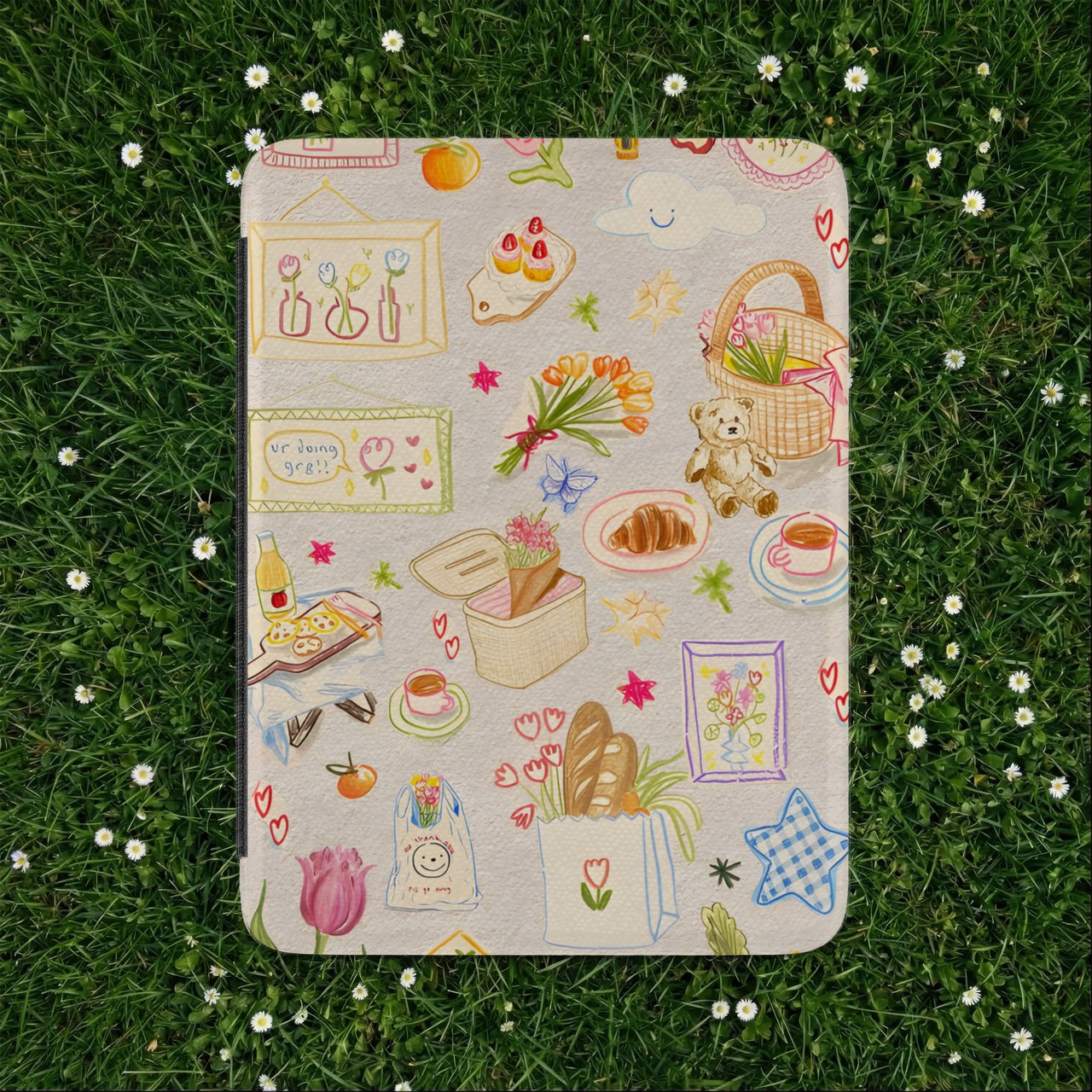 Picnic Doodles Kindle Case