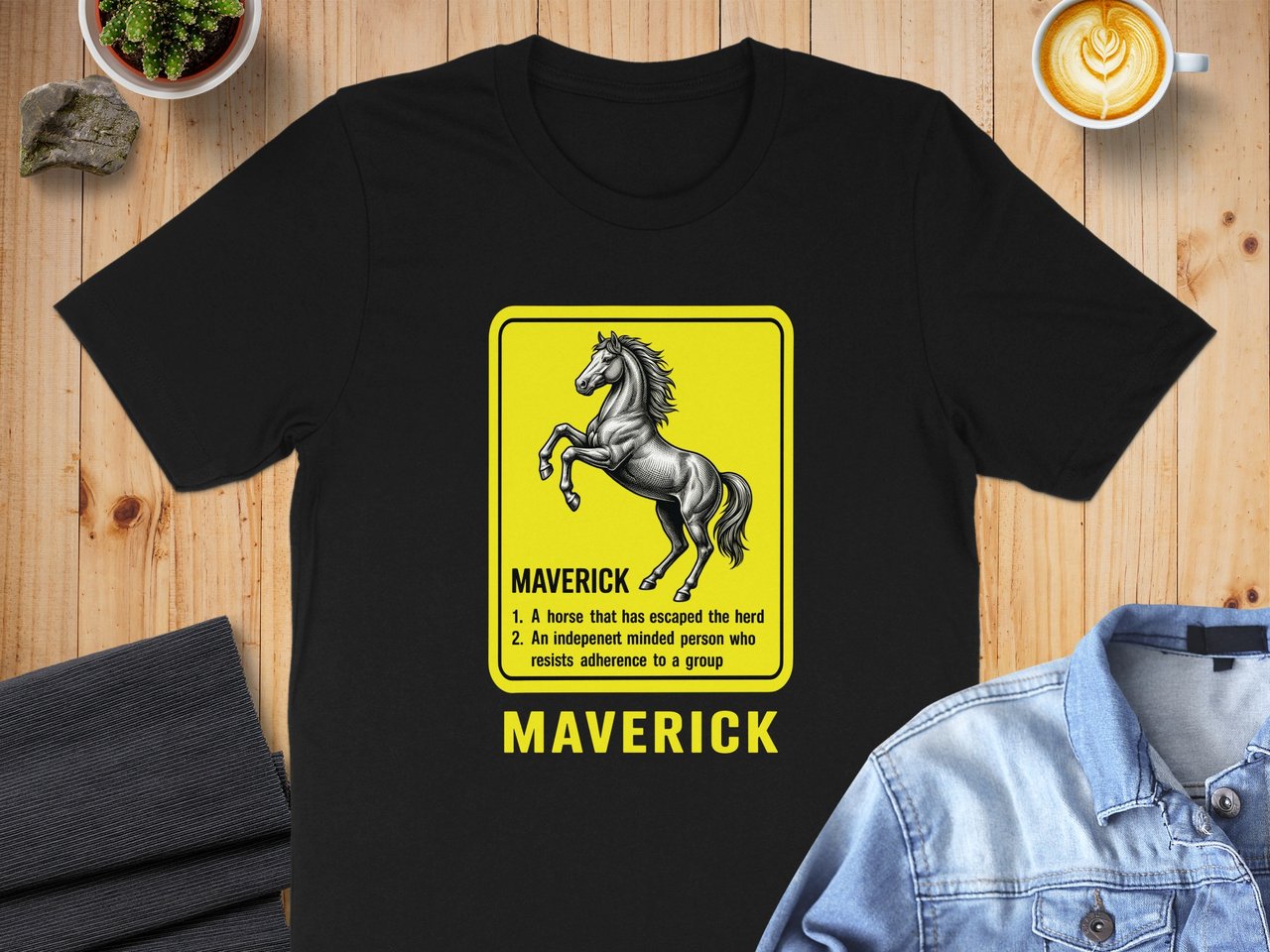 Maverick funny graphic T-Shirt. The perfect gift for every Maverick, Trailblazer friend or relative.