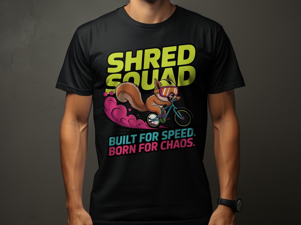 Shred Squad Squirrel | BMX T-Shirt