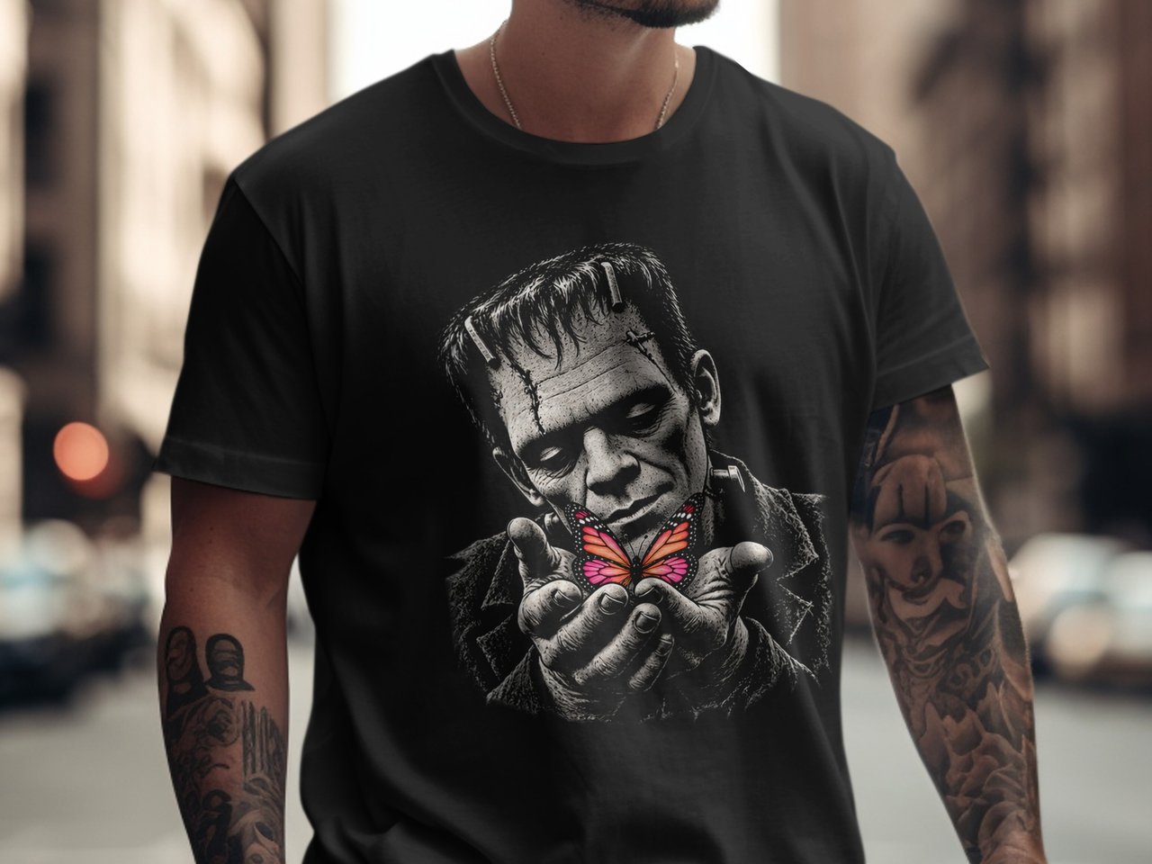 Monster and Butterfly Tee