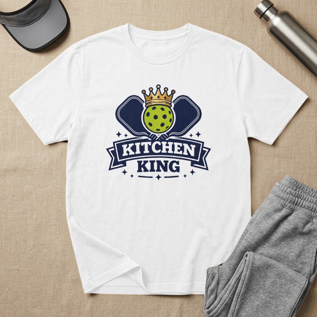 Kitchen King Pickleball Tee