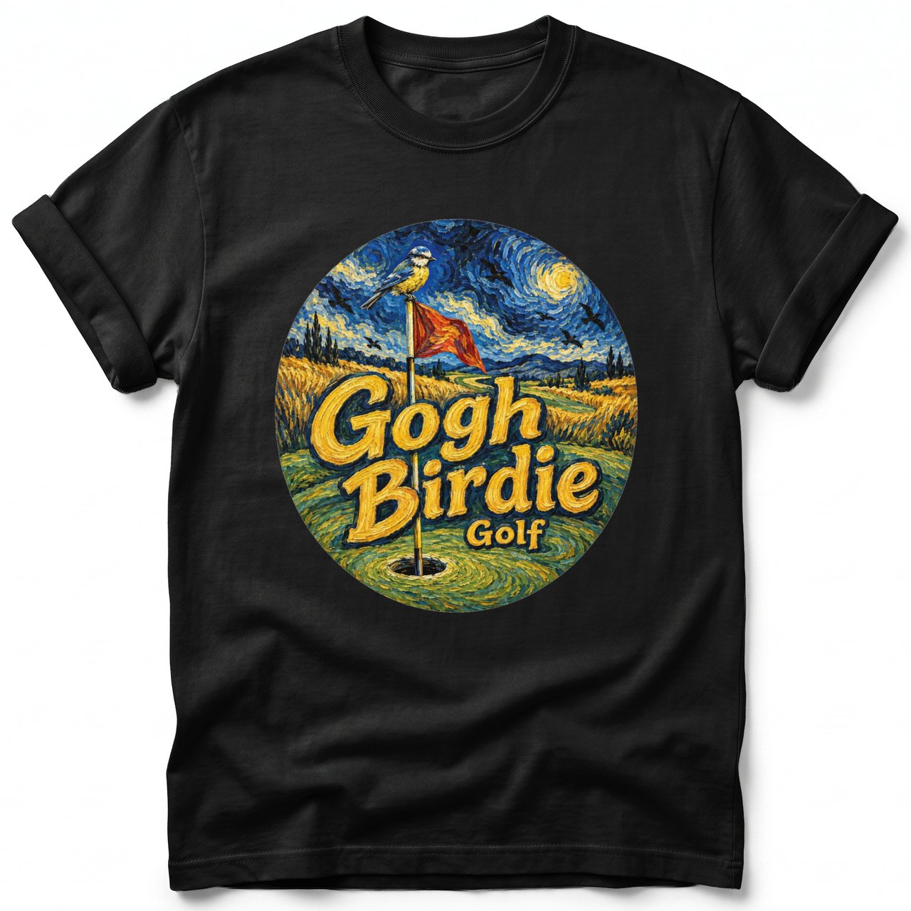 Gogh Birdie ~ Comfort Colors Premium Tee