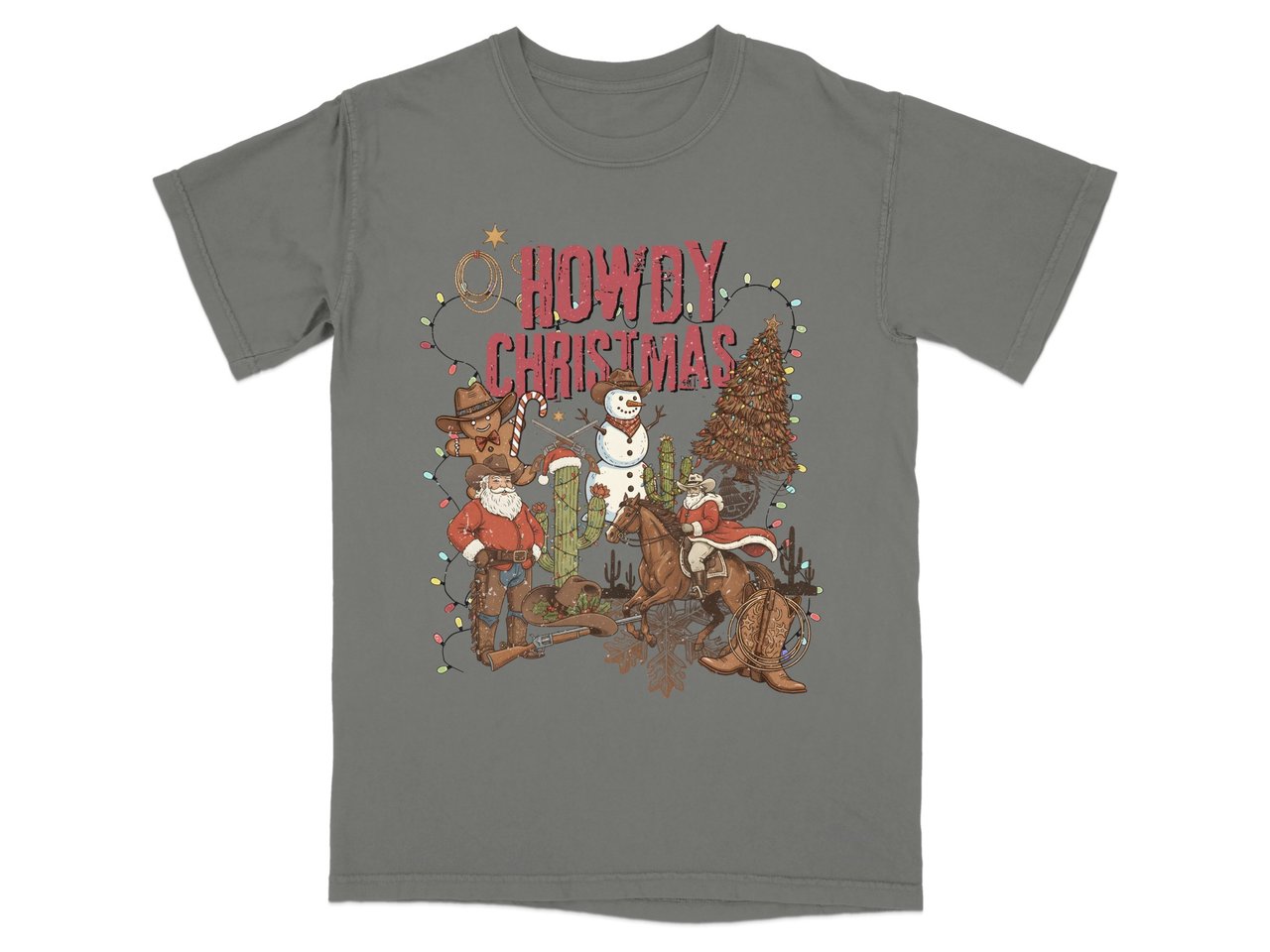 Howdy Christmas Cowboy Tee
