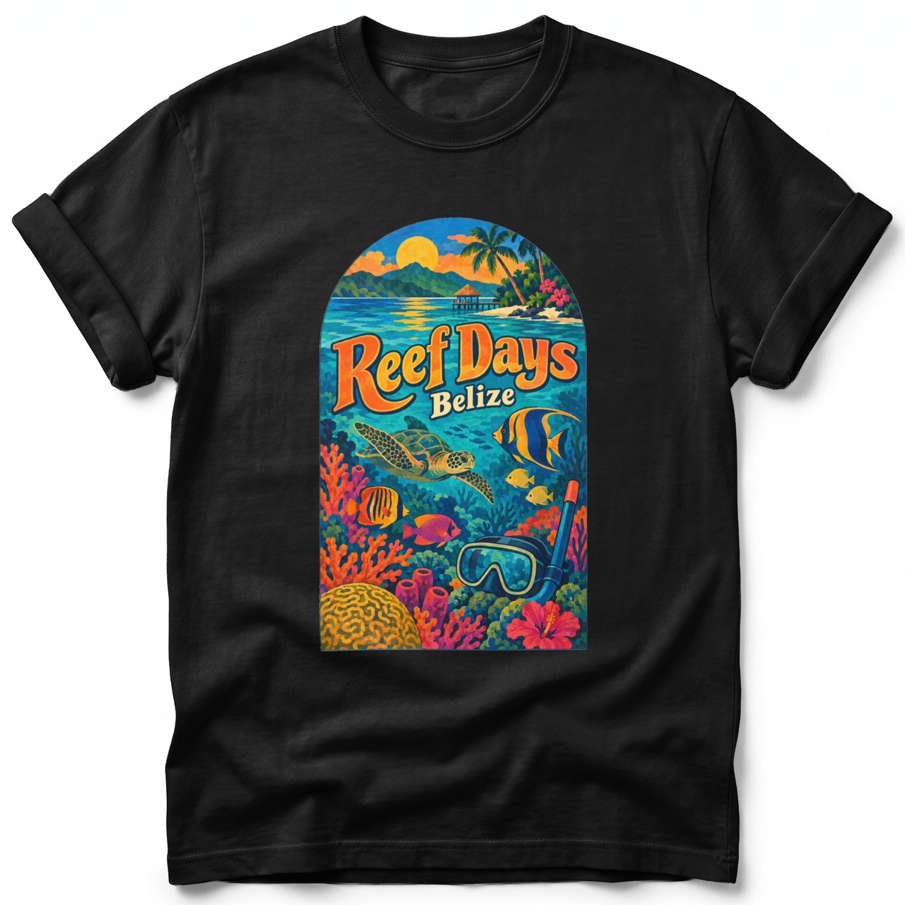 Reef Days ~ Comfort Colors Premium Tee