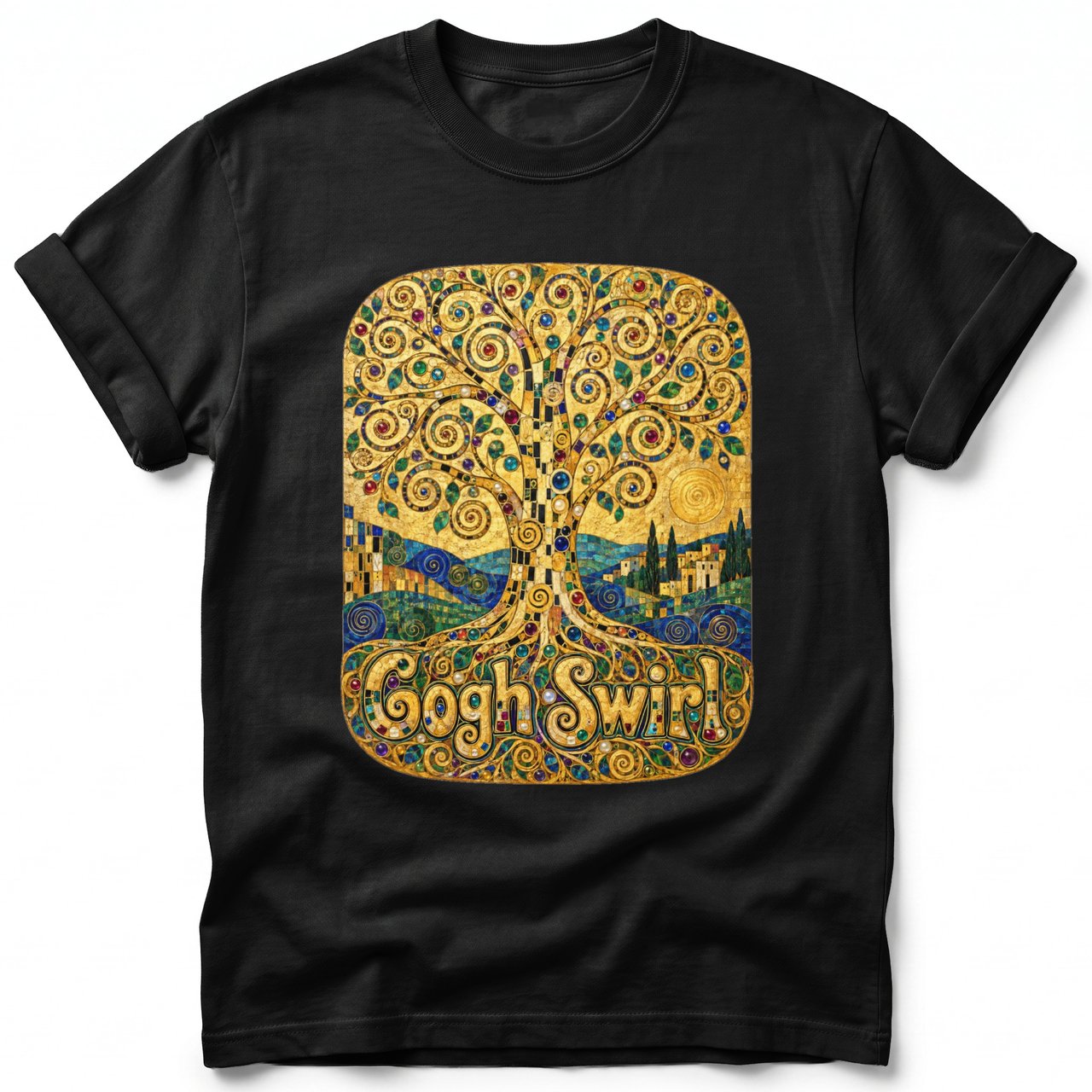 Gogh Swirl ~ Comfort Colors Premium Tee