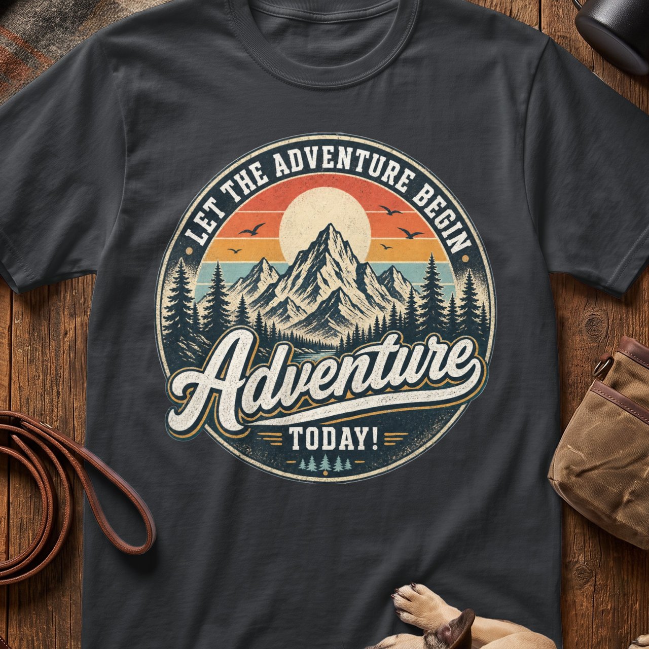 Adventure Begins Today T-Shirt