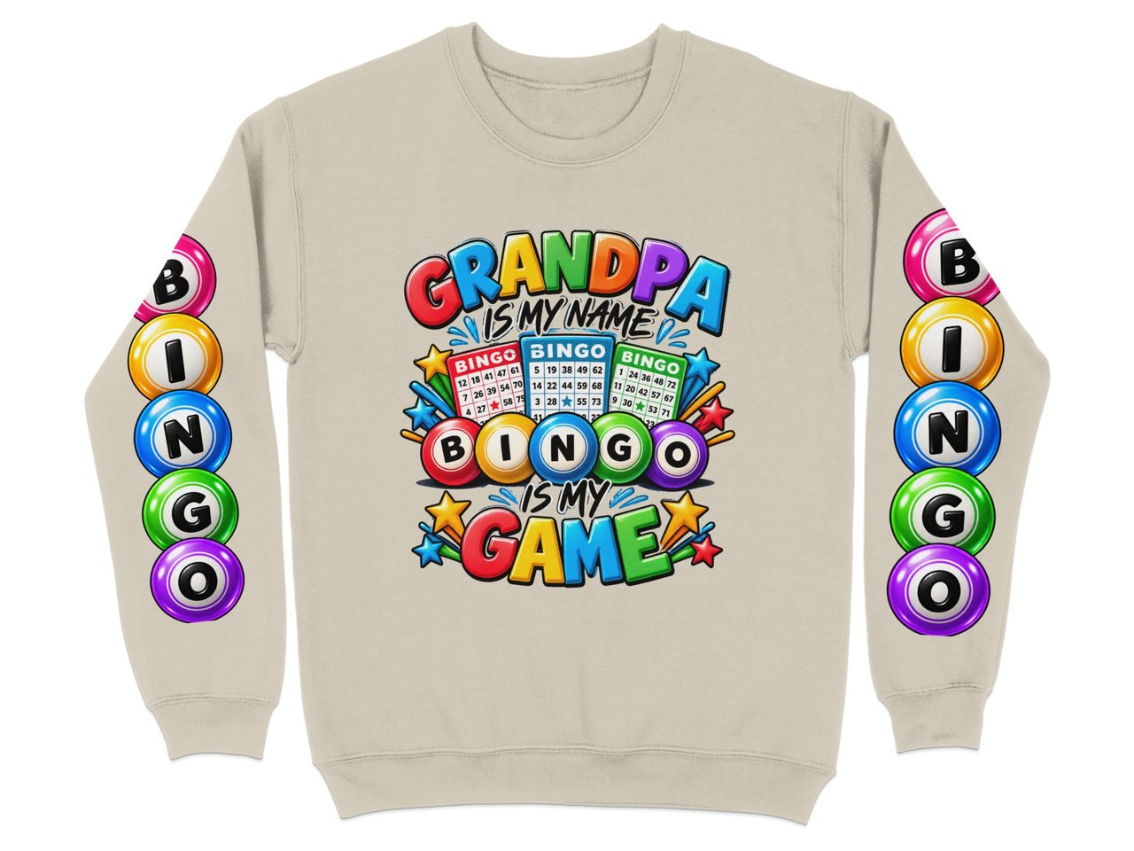 Grandpa Bingo Is My Game Sweatshirt