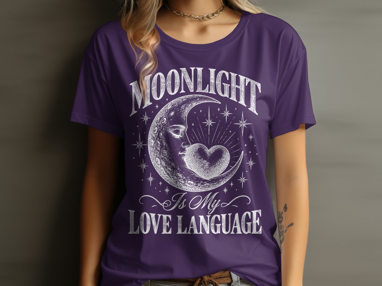 Moonlight Is My Love Language Tee