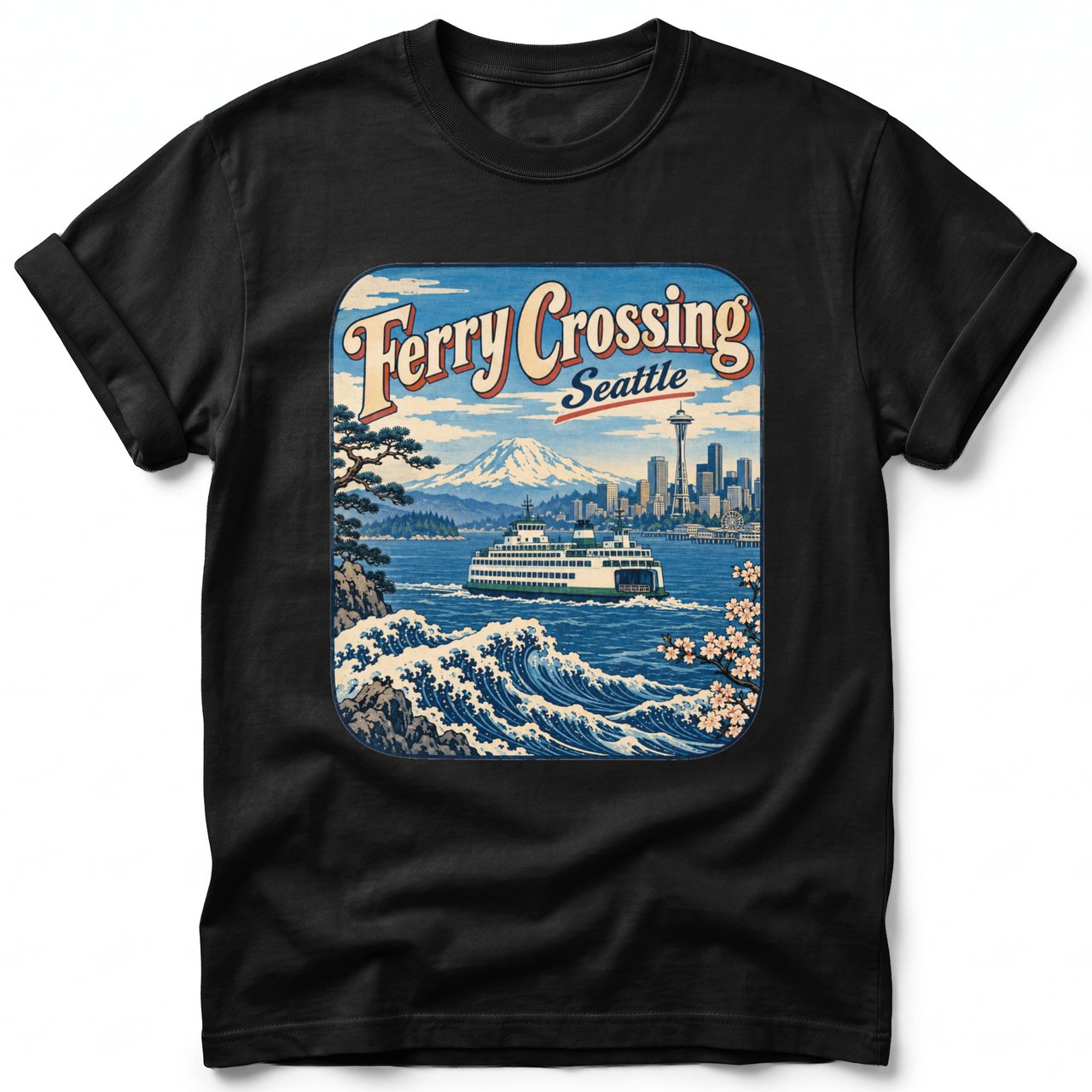 Ferry Crossing ~ Comfort Colors Premium Tee