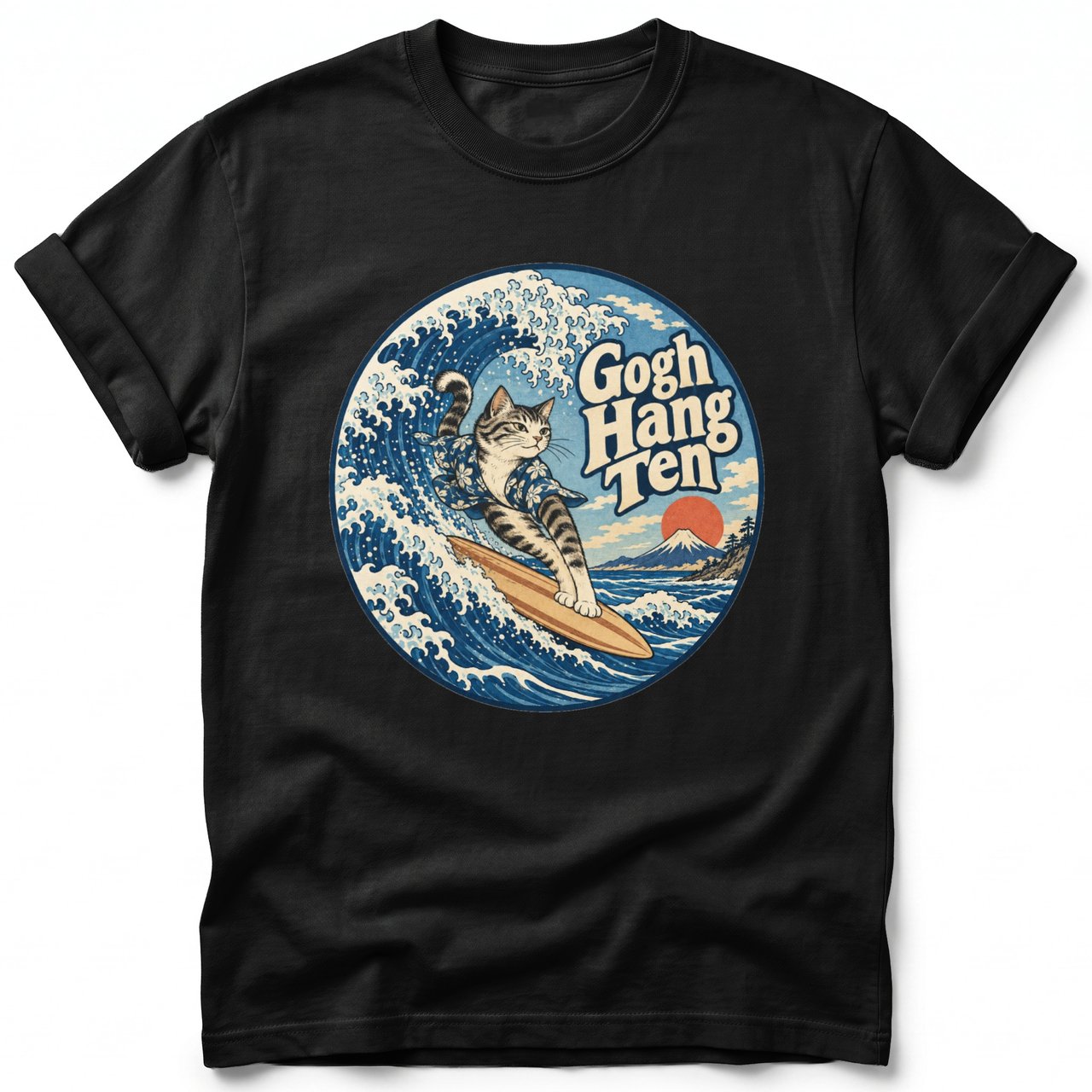 Gogh Hang Ten ~ Comfort Colors Premium Tee