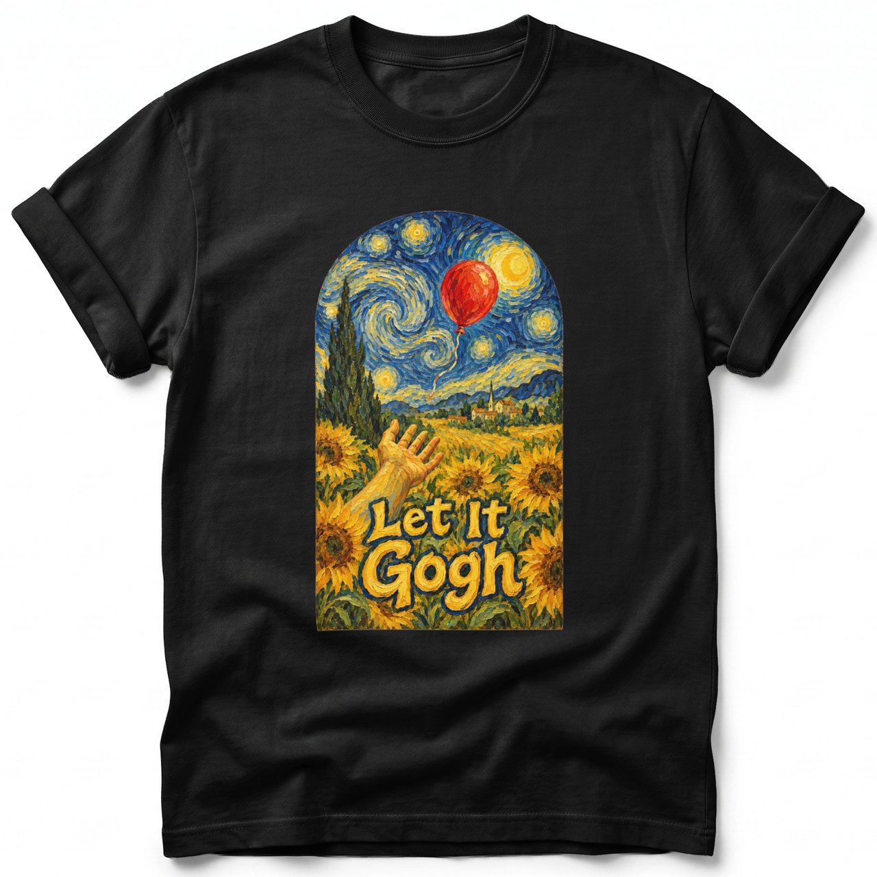Let It Gogh ~ Comfort Colors Premium Tee