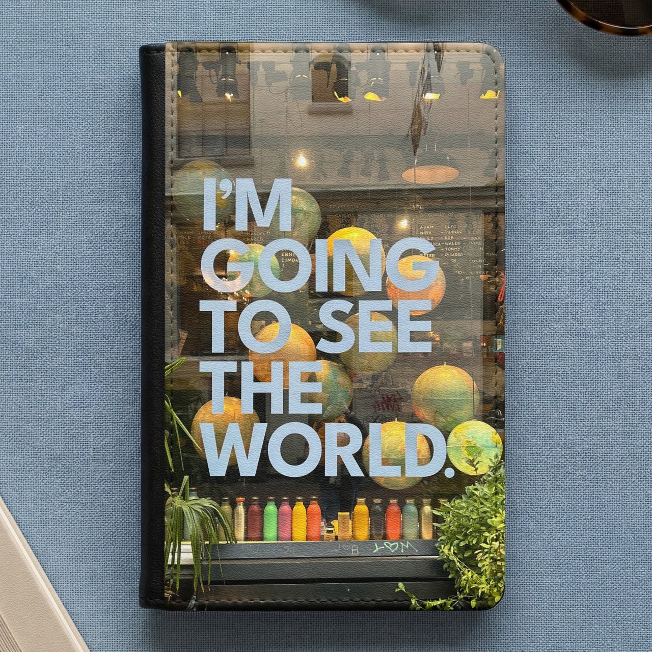 I'm Going To See The World Passport Cover