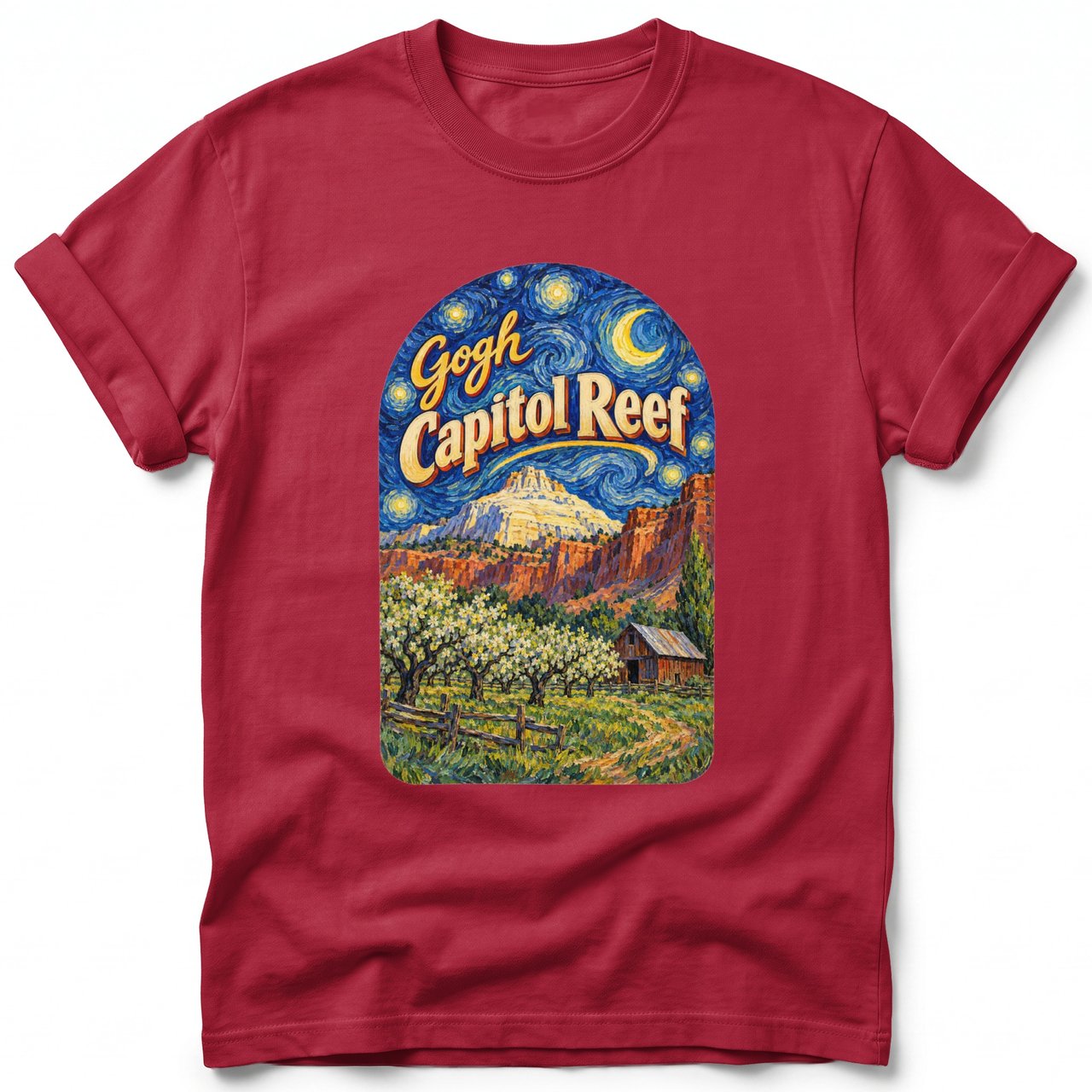 Gogh Capitol Reef ~ Comfort Colors Premium Tee