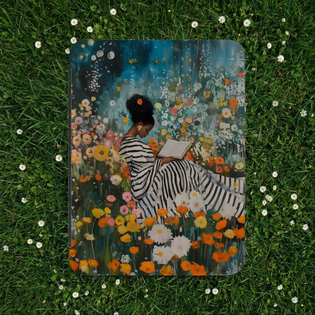 Floral Garden Reader Kindle Case