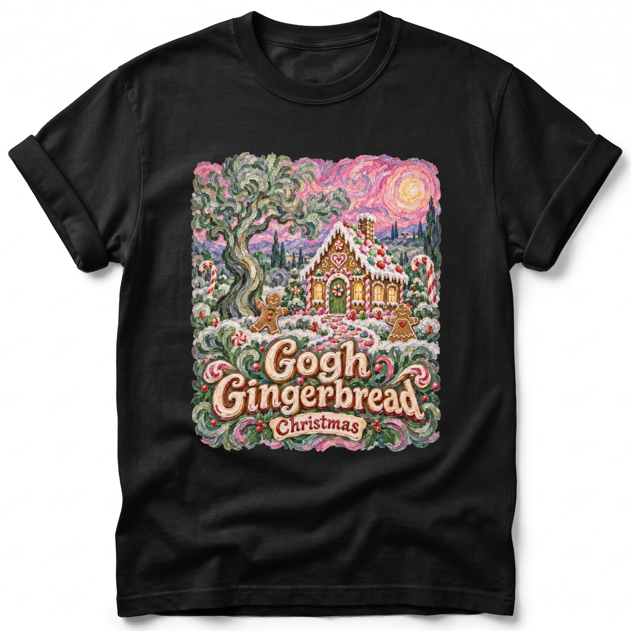 Gogh Gingerbread ~ Comfort Colors Premium Tee