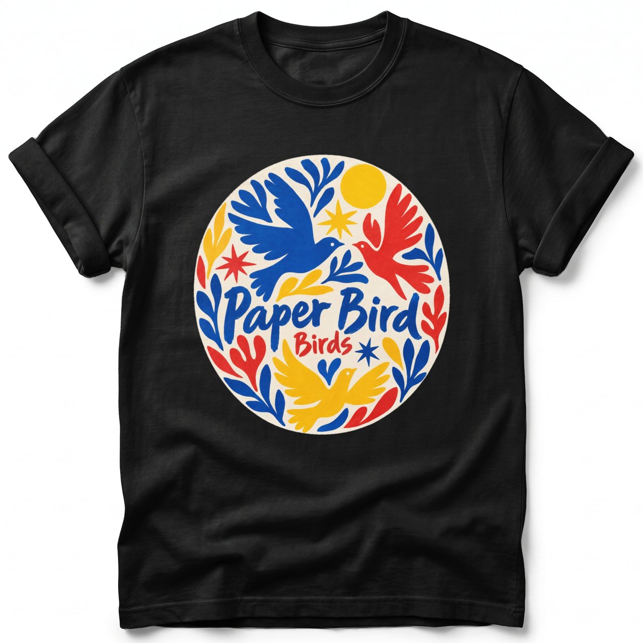 Paper Bird ~ Comfort Colors Premium Tee