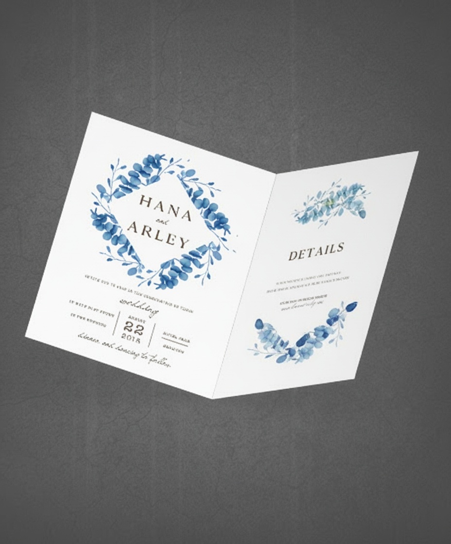 Folded Note Card (4.625" x 6.25")