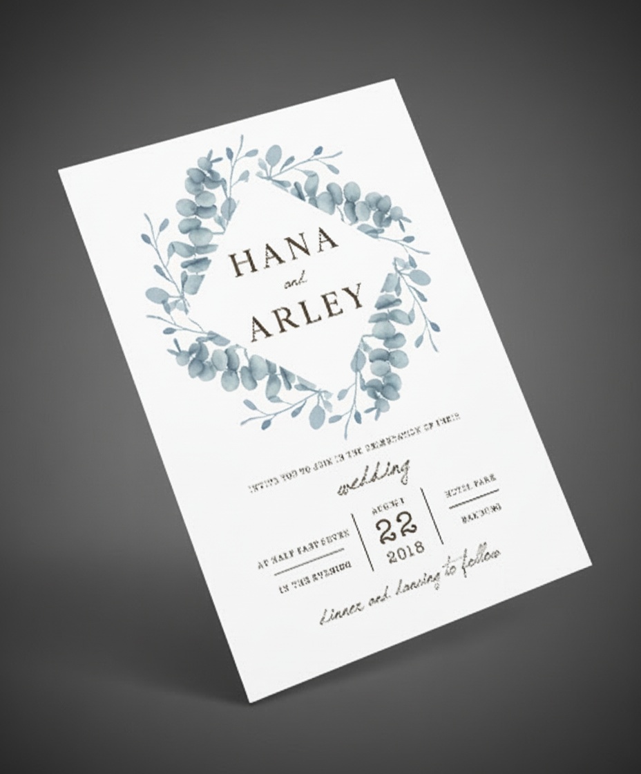 Flat Note Card (5" x 7")