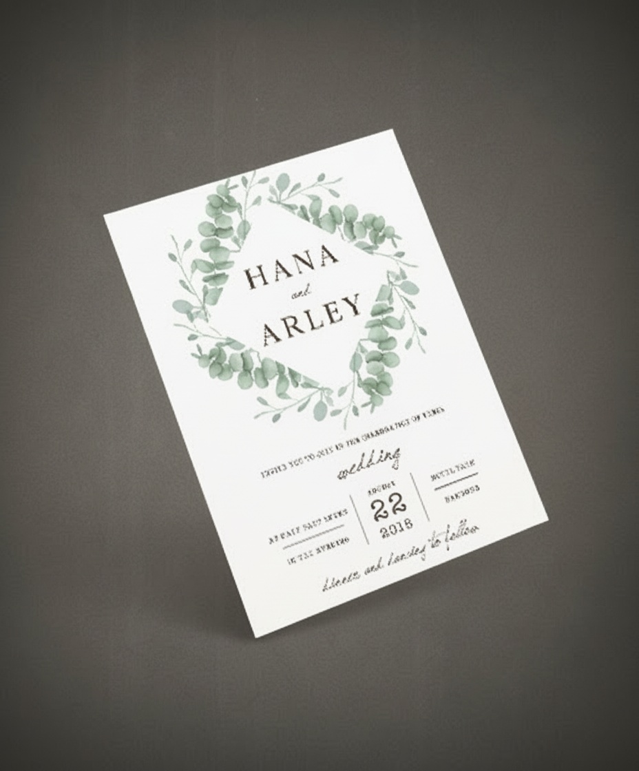 Flat Note Card (4.25" x 5.5")