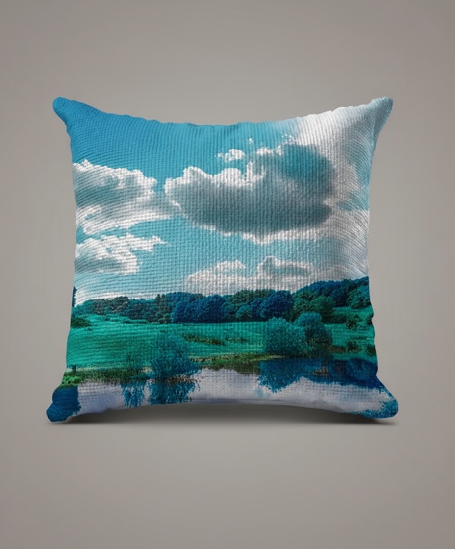 Photo Woven Pillow (17" x 18")