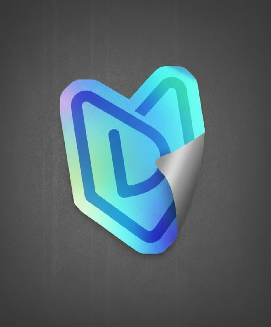 Holographic Die-cut Stickers