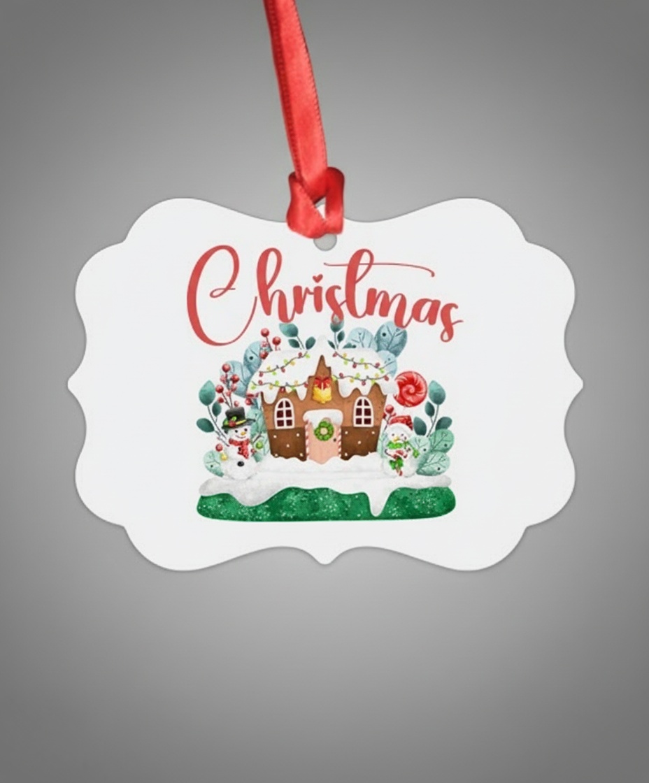 Aluminum Medallion Ornament