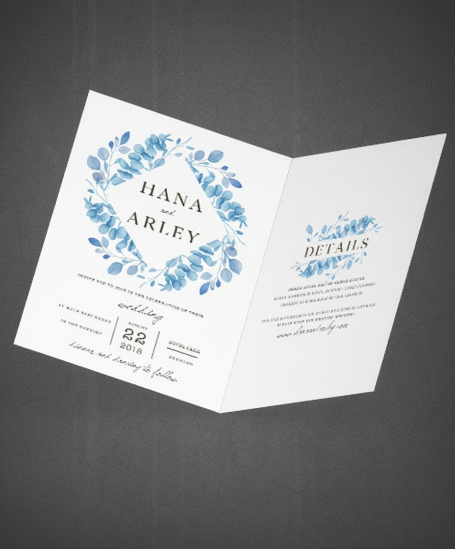 Folded Note Card (5" x 7")