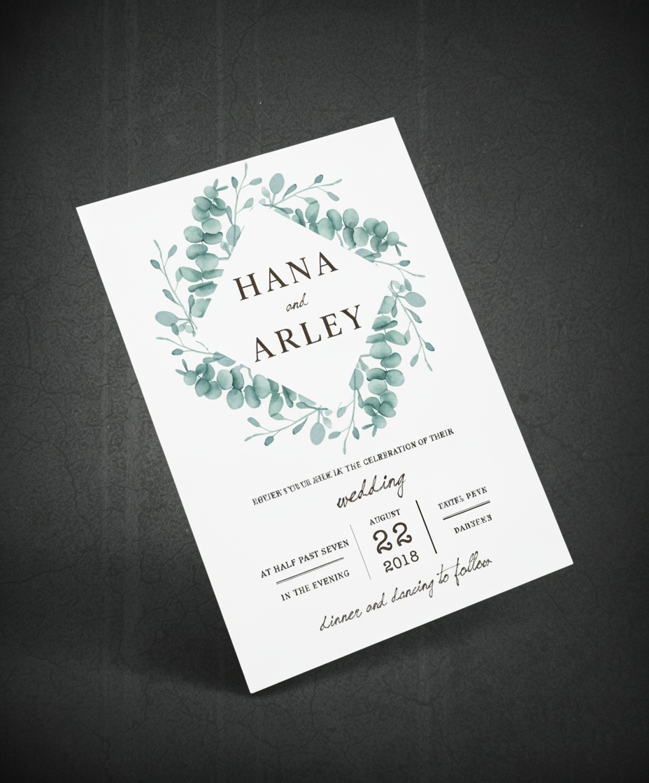 Flat Note Card (4.625" x 6.25")