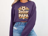 Retro Soccer Papa Tee or Sweatshirt thumbnail 17