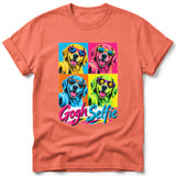 Gogh Selfie ~ Comfort Colors Premium Tee thumbnail 4