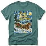Gogh Jingle All the Way ~ Comfort Colors Premium Tee thumbnail 8