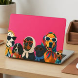 Retro Fashion Dogs MacBook Case thumbnail 2