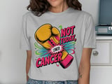 Cancer fighting t-shirt, Not Today Cancer tee, Boxing glove, Cancer awareness, Inspirational shirt, Fight cancer, Unisex shirt thumbnail 5