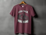 Less Talk, More Riding | Cruiser Bike Shirt thumbnail 8