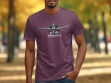 A-10 Thunderbolt II Warthog T-Shirt | Military Aircraft Pilot Gift | Veteran Air Force Fighter Jet Graphic Tee for Him thumbnail 3